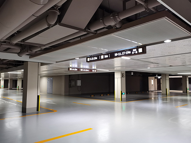 住宅小區(qū)地下車(chē)庫(kù)吊牌